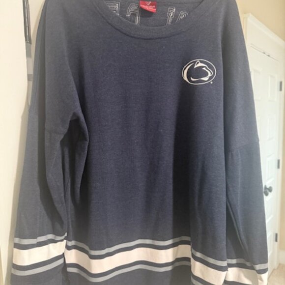 Penn State Sequined Crewneck Sweatshirt - Size Large - Picture 6 of 9